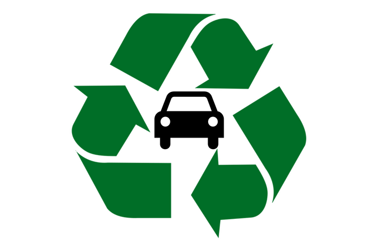 recycled parts